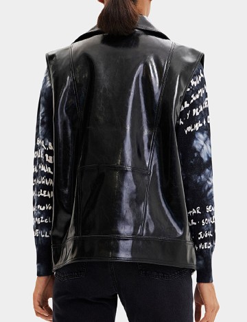 Vesta oversize Desigual, negru