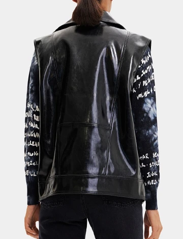 Vesta oversize Desigual, negru