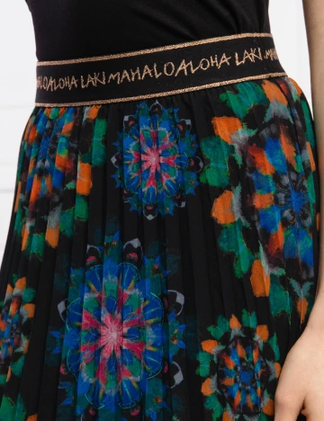 Fusta Desigual, negru