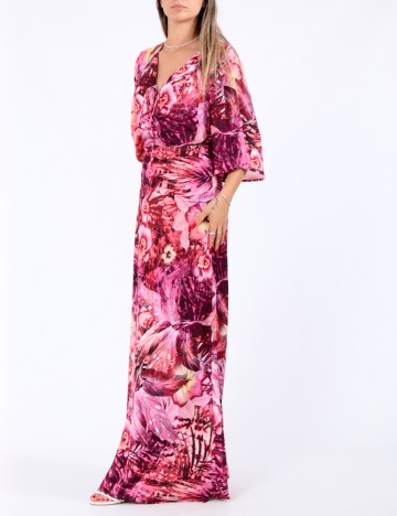 Rochie lunga Guess, mix culori