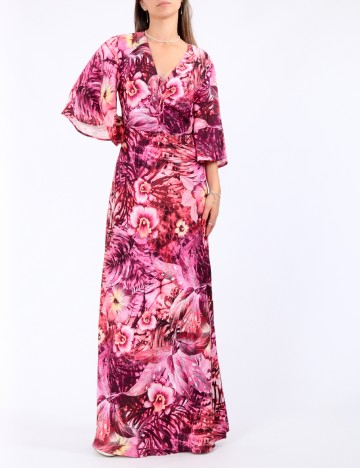 Rochie lunga Guess, mix culori