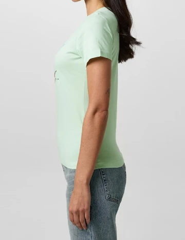Tricou Guess, verde Verde