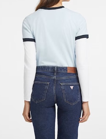 Tricou Guess, albastru