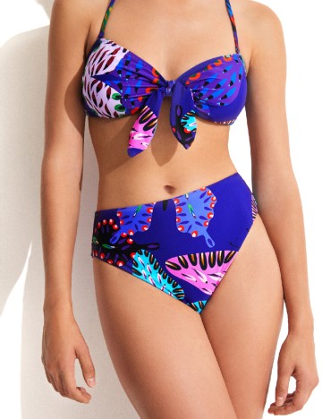 
						Sutien de baie Desigual, bleumarin