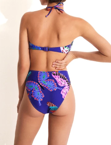 Sutien de baie Desigual, bleumarin Albastru
