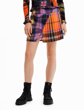 Fusta Desigual, mix culori