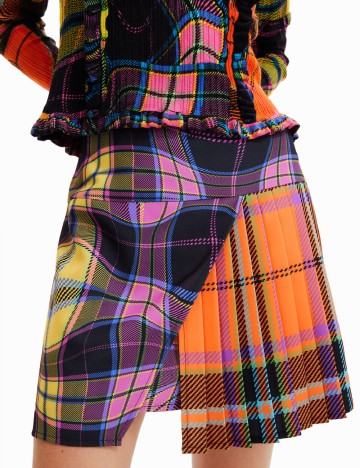 Fusta Desigual, mix culori