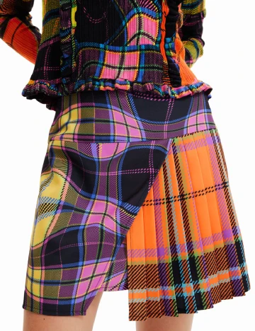 Fusta Desigual, mix culori