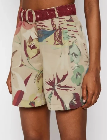 Pantaloni scurti Desigual, maro Maro
