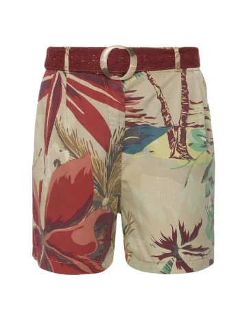 Pantaloni scurti Desigual, maro Maro
