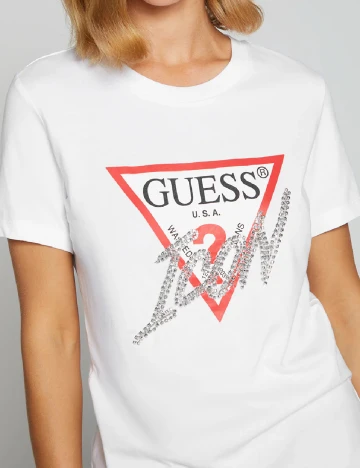 Tricou Guess, alb