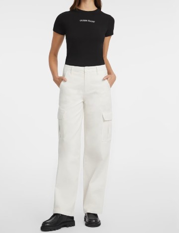 
						Blugi Guess, ecru