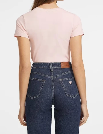 Tricou Guess, roz Roz