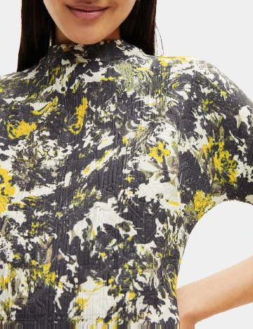 Rochie scurta Desigual, mix culori Mix culori