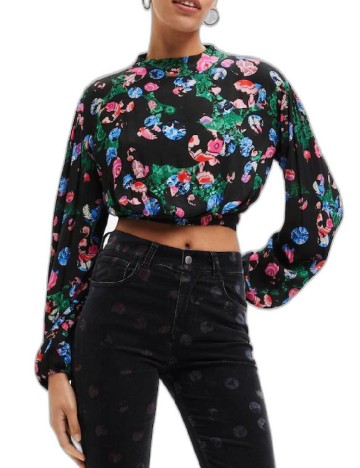 
						Top Desigual, negru