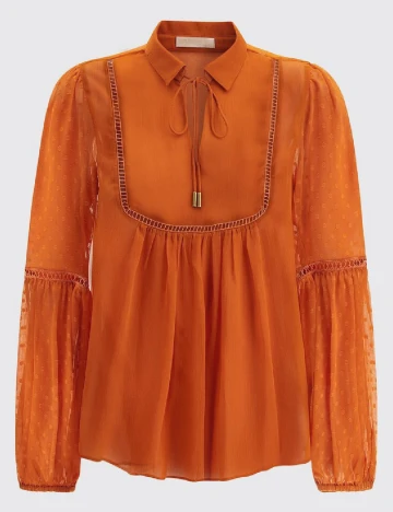 Bluza Guess, portocaliu
