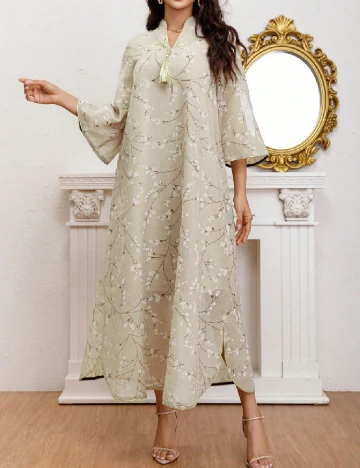 Rochie medie SHEIN, bej Crem