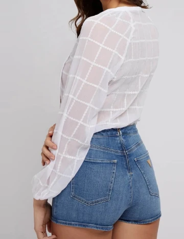 Bluza Guess, alb