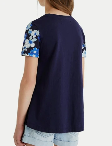 Tricou Desigual, bleumarin Albastru