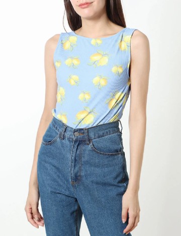 
						Body Desigual, albastru