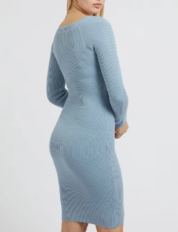 Rochie scurta Guess, albastru