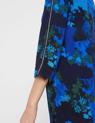 Rochie scurta Desigual, albastru Albastru