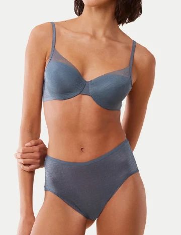 Sutien Triumph, albastru Albastru