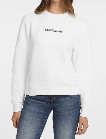 Bluza Guess, alb Alb