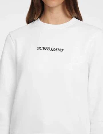 Bluza Guess, alb Alb