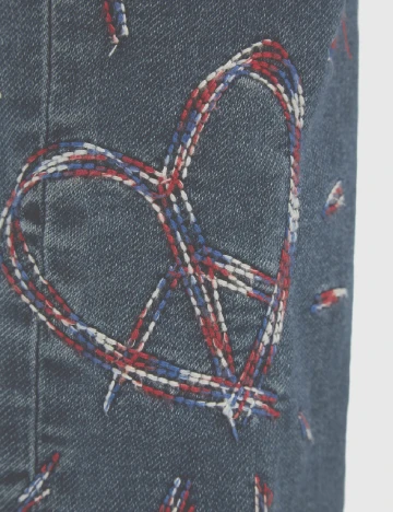 Blugi Desigual, albastru