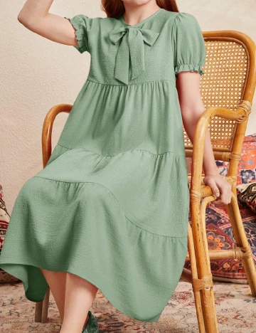 Rochie Shein Kids, verde