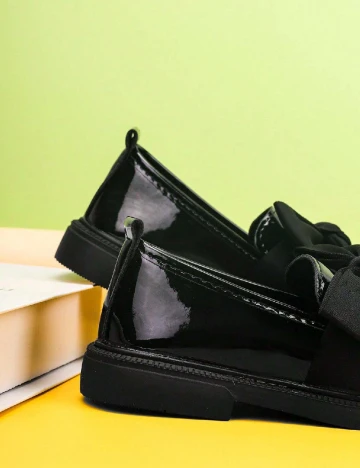 Mocasini Shein Kids, negru Negru