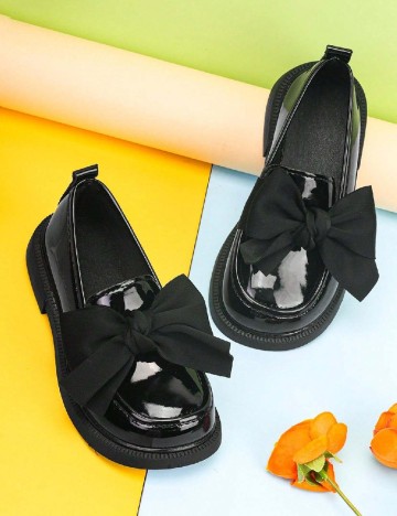 Mocasini Shein Kids, negru
