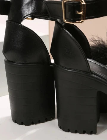 Sandale SHEIN, negru