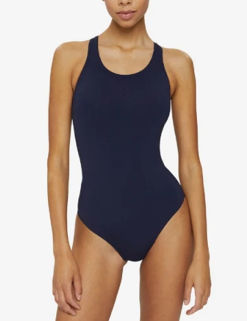 Costum de baie Esprit, bleumarin inchis Albastru