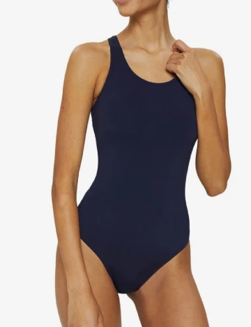 Costum de baie Esprit, bleumarin inchis Albastru