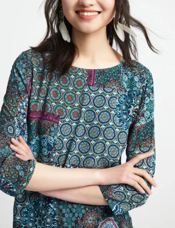 Rochie scurta Desigual, mix culori Mix culori