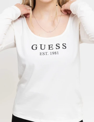Bluza Guess, alb