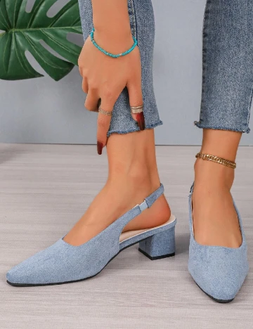 Pantofi SHEIN, albastru Albastru