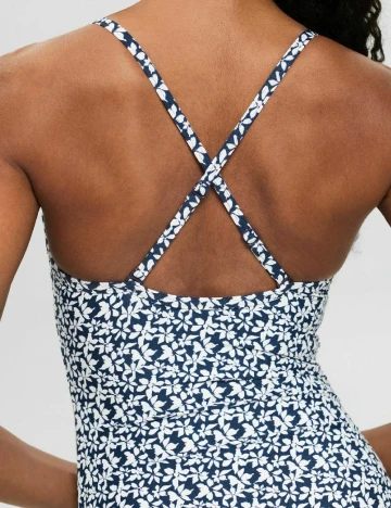 Costum de baie Esprit, bleumarin Albastru