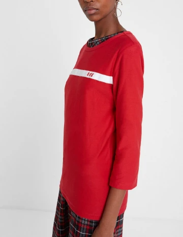 Bluza Desigual, rosu Rosu