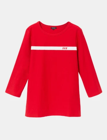 Bluza Desigual, rosu Rosu