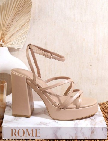 Sandale SHEIN, maro