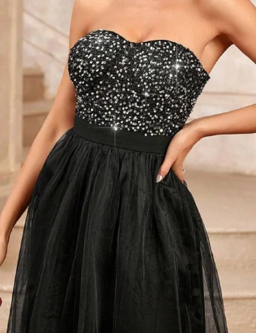 Rochie lunga SHEIN, negru