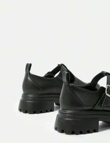 Mocasini SHEIN, negru Negru