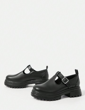 Mocasini SHEIN, negru