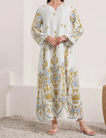 Rochie lunga SHEIN, alb