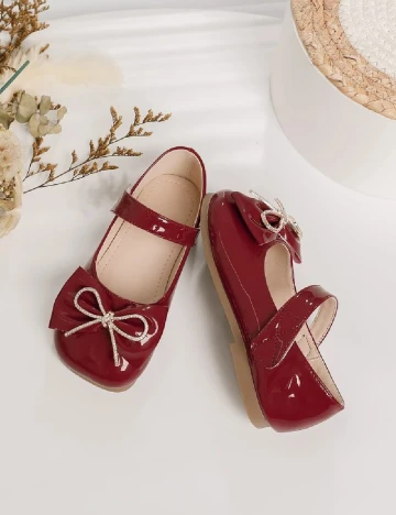 Pantofi Shein Kids, visiniu Rosu