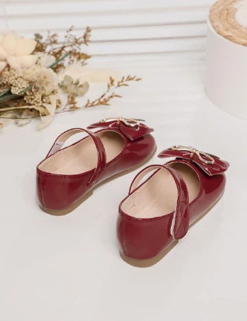 Pantofi Shein Kids, visiniu Rosu