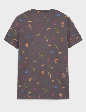 Tricou Desigual, gri